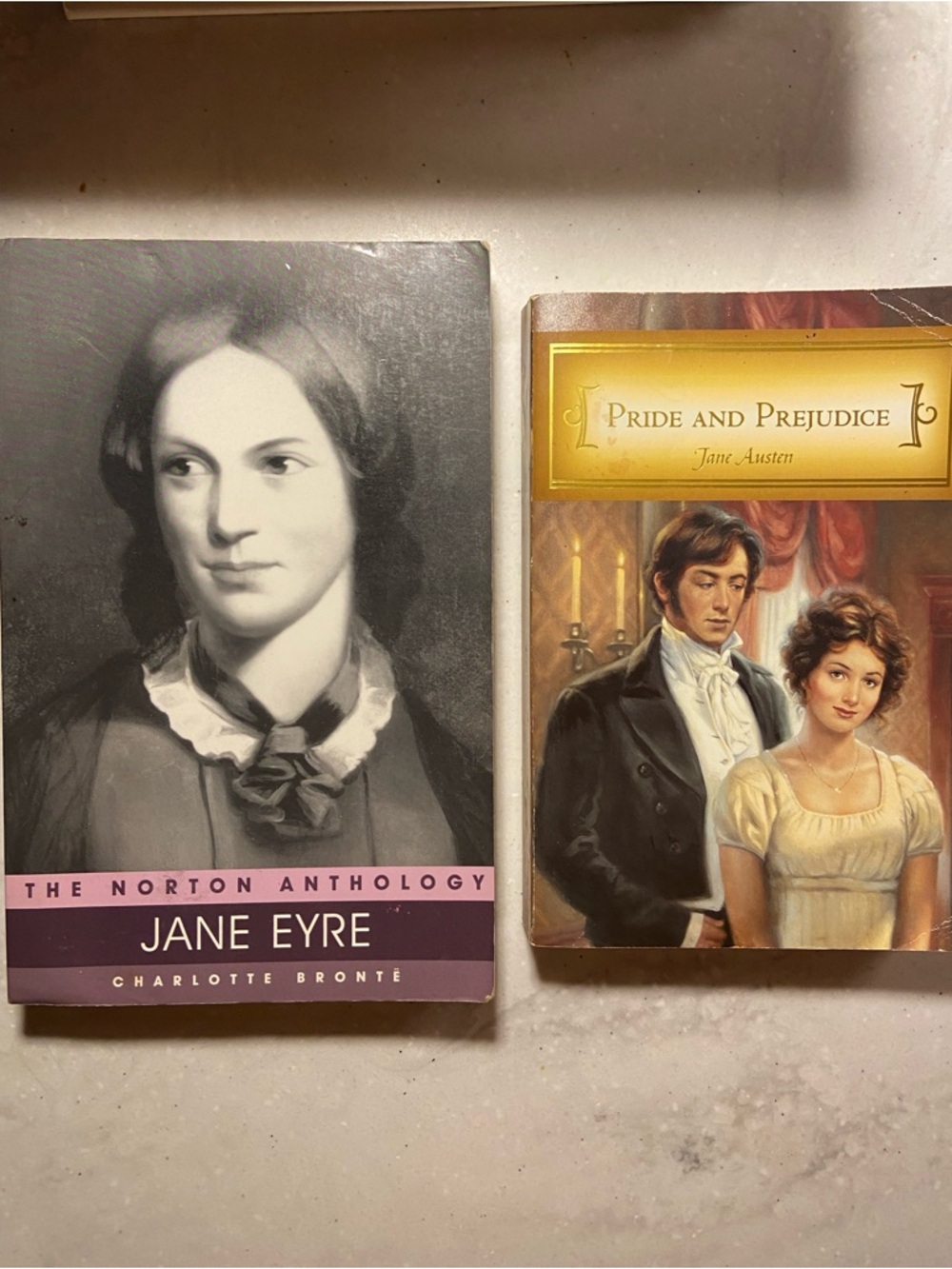 Jane Eyre & Pride and Prejudice Classic Paperback Set - Black, Cream, Pink